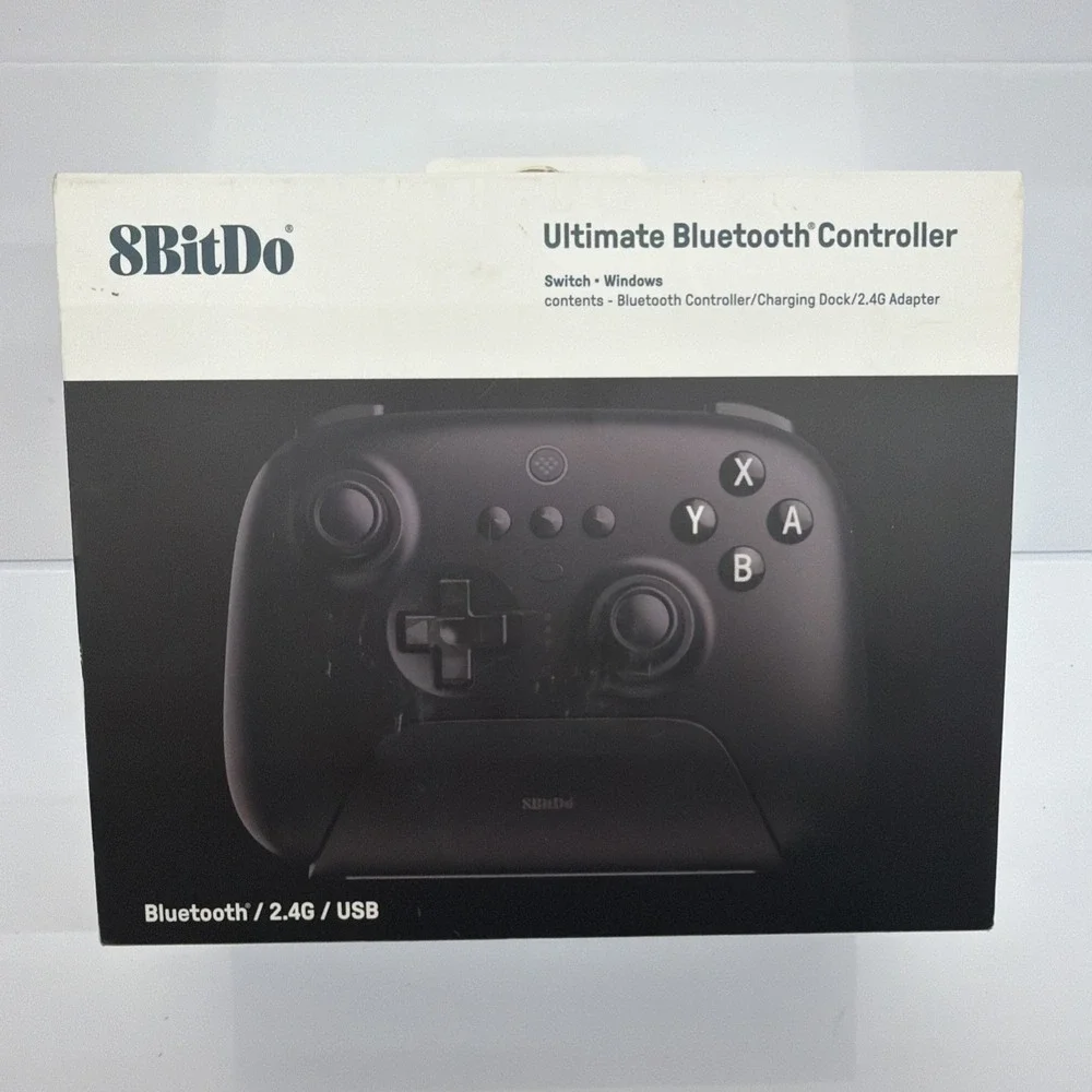 8BitDo Ultimate Bluetooth Controller w/ Charging Dock for Windows & Switch-Black
